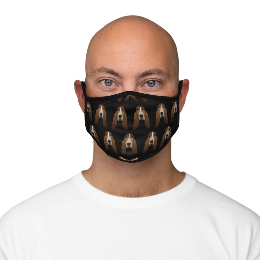 Basset Hound Face Mask