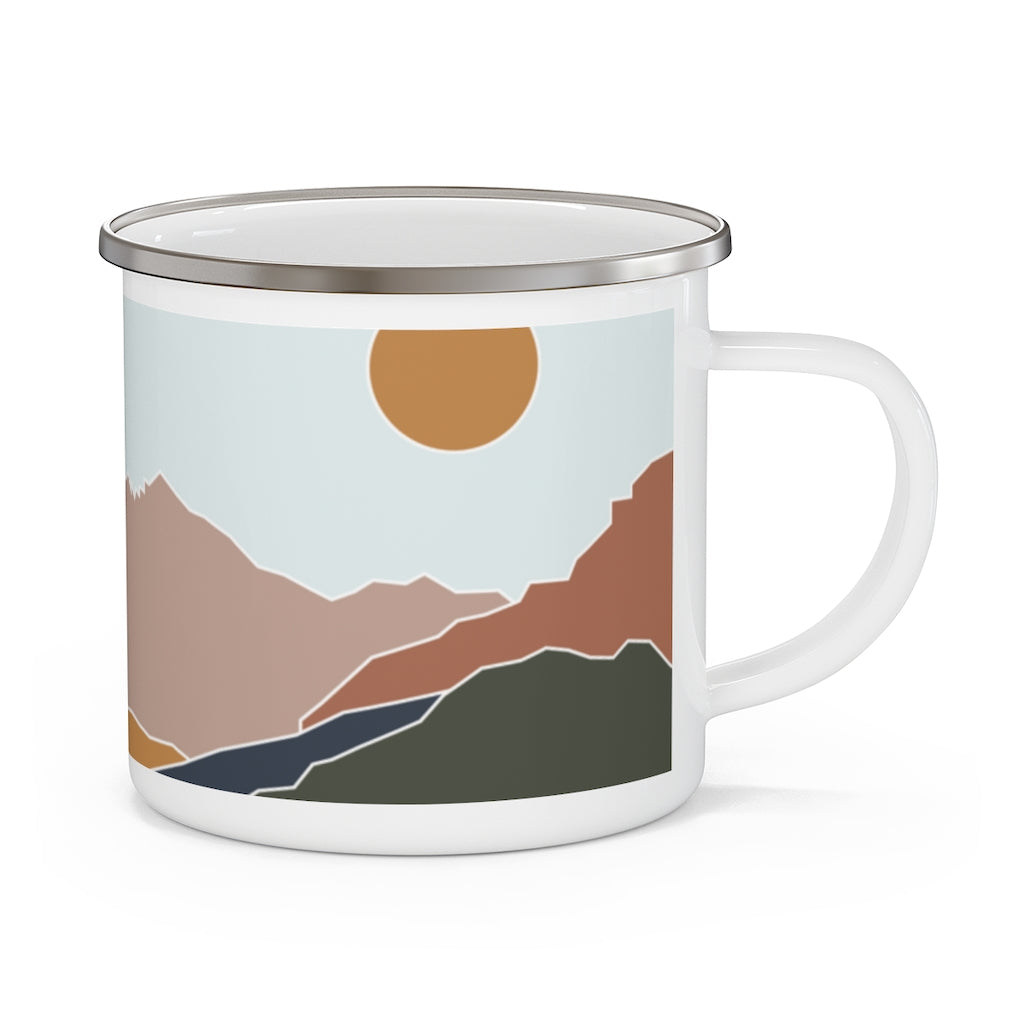 Sunset Mountains Mug