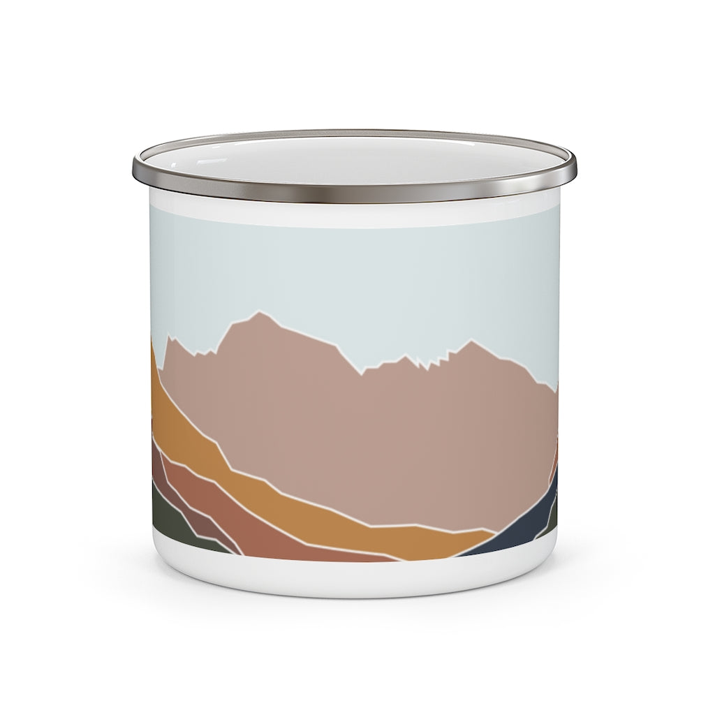 Sunset Mountains Mug