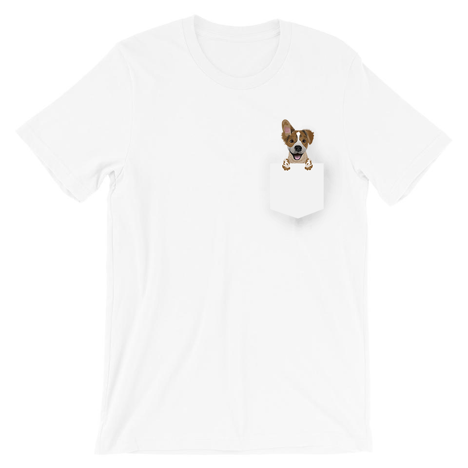 #FinnLeMay (White) Pocket T-Shirt
