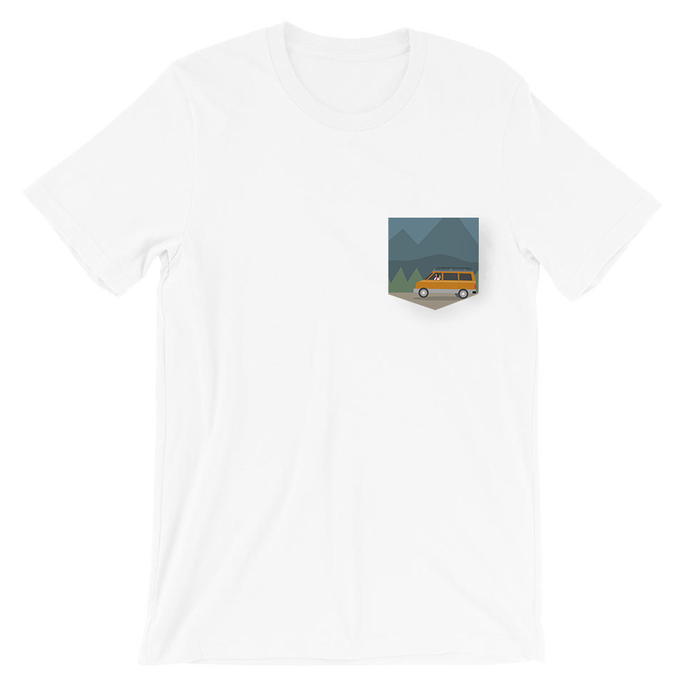 Jesus Drives an Astrovan Pocket T-Shirt