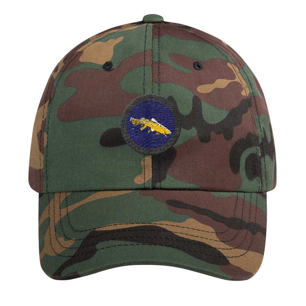 Montana Black Spotted Cut Throat Trout Hat