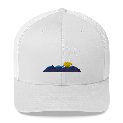 Mountain Illustration Trucker Hat