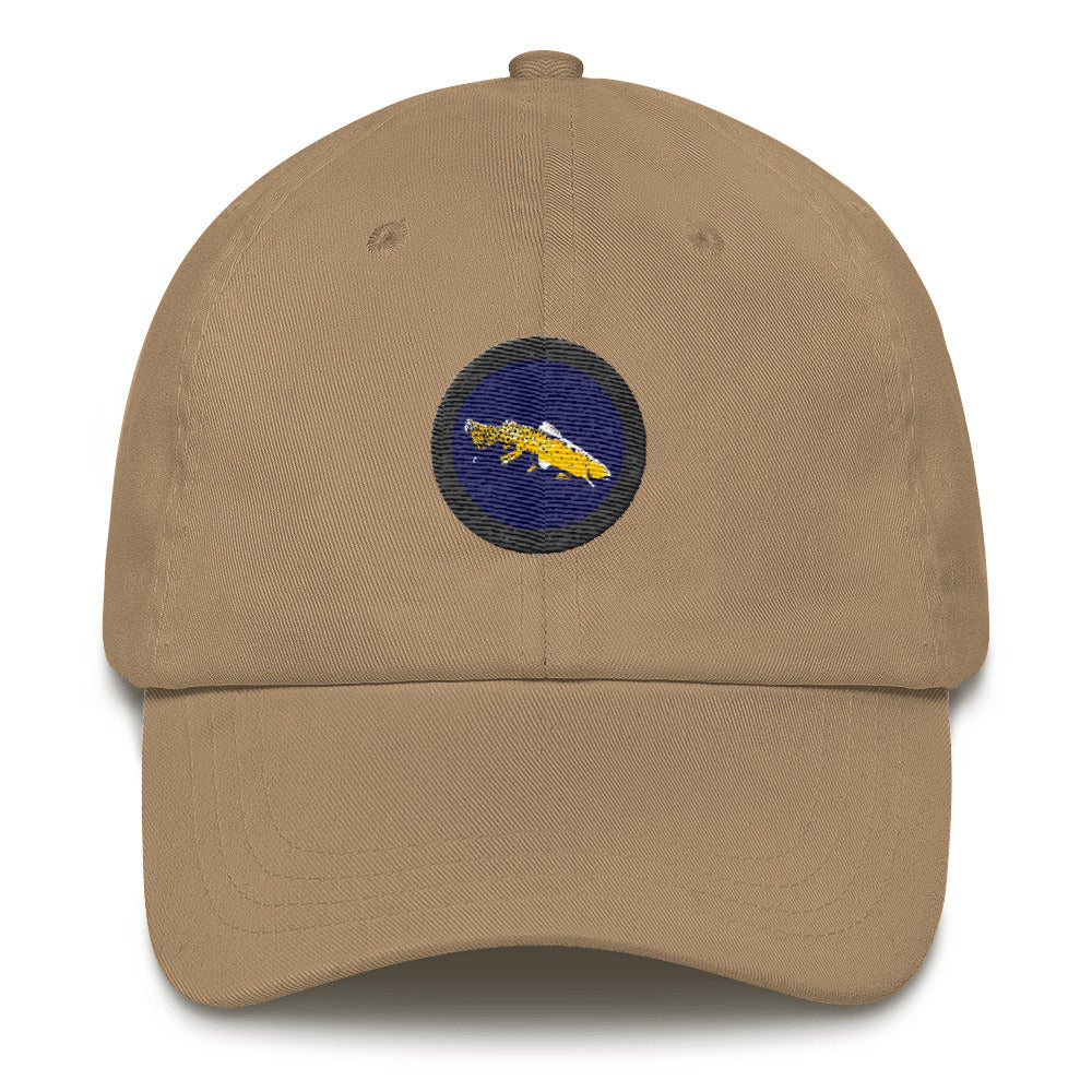 Montana Black Spotted Cut Throat Trout Hat