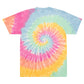 Positive Vibes Only (Oversized) Tie-Dye T-Shirt